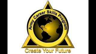 Army Career Skills Program (CSP) 2023