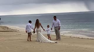 Beach Wedding: 10 Year Vow Renewal