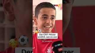 Berat hat mit 10 Jahren die Bucketlist durchgespielt #fussball #euro2024 #ronaldo #flitzer #cr7