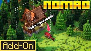 NOMAD ADDON: Take Your House Anywhere in Minecraft Bedrock Survival!