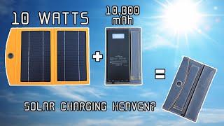 Luvknit 10W / 10,000mAh Solar Power Bank Review | A complete solar charging solution?