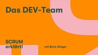 Das DEV-Team in Scrum