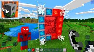 you HAVE to build SPIDER MAN PORTAL in Craftsman Building Craft