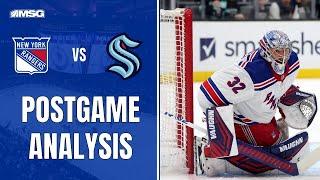 Quick's 2nd Straight Shutout Silences Kraken In Seattle | New York Rangers