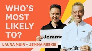 Laura Muir & Jemma Reekie on British Athletics Training Camp Life in 'Whos' Most Likely To'