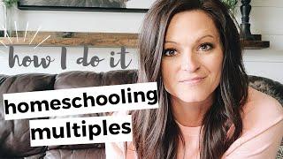 HOW I HOMESCHOOL MULTIPLE KIDS | our daily homeschool routine | ONE TIP for moms with toddlers!