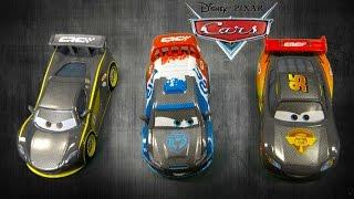 Disney Pixar Cars Raoul Caroule, Lightning McQueen & Lewis Hamilton from Mattel