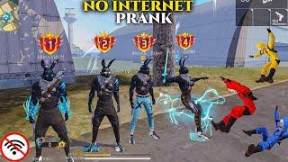 NO INTERNET PRANK | FREE FIRE FUNNY GAMEPLAY | NADIYA FF