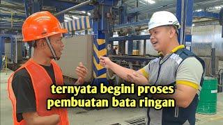 proses pembuatan bata ringan, pabrik bata ringan blesscon aac #bataringan