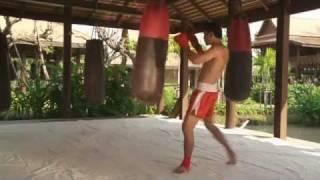 Heavy Bag Training of Saiyok Pumphanmuang  | Muay Thai Series