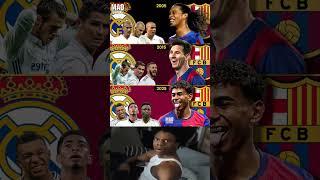 History repeats itself. barcelona and real madrid