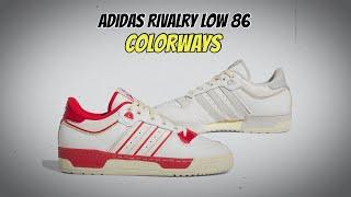 adidas Rivalry Low 86 Color-ways