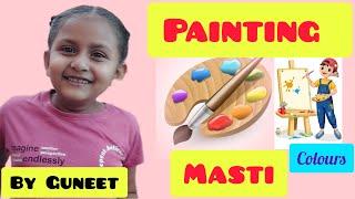 PAINTING FOR KIDS |GUNEET STAR VLOGZ | PAINTING Drawings @guneetstarvlogz9496​