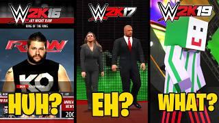 The Most Forgotten Thing From Every WWE 2K Game