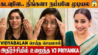 VJ Priyanka's Shocking Reaction To Vidyabalan Latest Video  Cook With Comali Problem Creator Reels