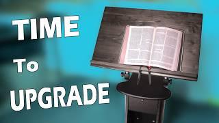 DIY Church Podium Makeover That Actually Works!