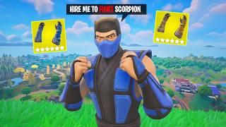 The SUB ZERO *NPC* Challenge In Fortnite