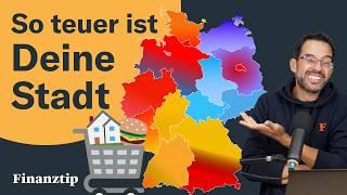 Leben in Deutschland: Wo ist es teuer, wo günstig? Mieten, Gehälter, Fixkosten im Vergleich