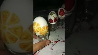 Izbjeljivanje jaja i ukrašavanje dekupaž