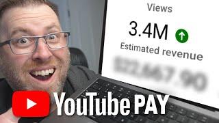 How Much YouTube Paid Me (with over 3,000,000 views)