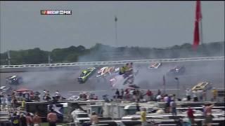 2009 NASCAR Talladega Wreck "The Big One" (Replays) HD