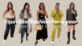 QUITTING FAST FASHION | Tips, Redefining Personal Style, Slow Fashion, Sustainable Brands