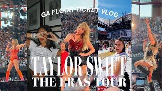 TAYLOR SWIFT THE ERAS TOUR VLOG | Lisbon, GA floor tickets, TTPD, concert video, how we got SO close