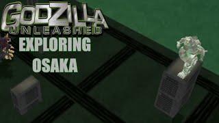 Exploring Osaka - Godzilla: Unleashed (PS2)