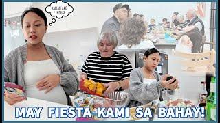 KAILAN AKO E INDUCE?! BIGLAANG FULL HOUSE TAYO! NAG FIESTA BAGO MANGANAK! ️ | rhazevlogs