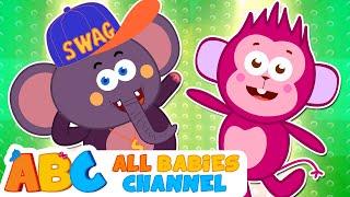 All Babies Channel | Clap Your Hands | Swag Dance with Elphie & Gang | Nursery Rhymes for Children