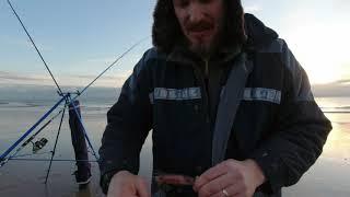 Early Winter Beach Fishing - The Knap - Welsh Sea Fishing 2020 - QHD 1440p! - Will Bailey Fishing