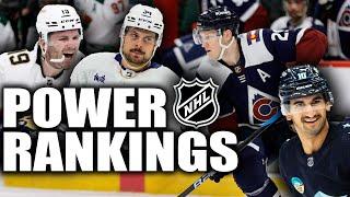 NHL Power Rankings July 2024