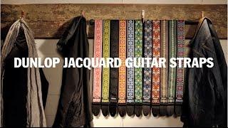 Introducing Dunlop Jacquard Guitar Straps