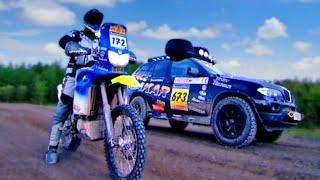 BMW F650 Dakar vs. BMW X5 - Fifth Gear