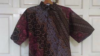 582 PRELOVED JUMBO SIZE BESAR XL Kemeja Batik Pria TRIO Pekalongan