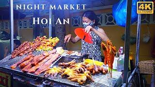 Hoi An Night Market 4k Vietnamese Street Food