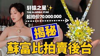 蘇富比sotheby's vip後台揭秘！價值1億的寶石戴上身！頂級尖貨上手實拍｜香港蘇富比拍賣行探秘丨Shiyin 十音