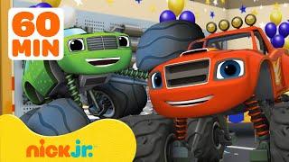 Blaze and the Monster Machines Have a Big Party!  1 Hour | Nick Jr.