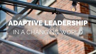 Adaptive Leadership Webinar