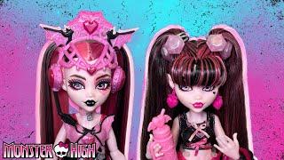 Rerooting Skulltimate Secrets Draculaura! Monster High Skulltimate Secrets Series 4 Custom Doll 