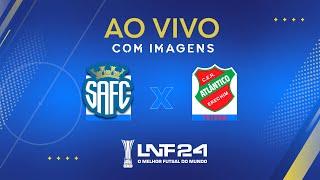 JOGO COMPLETO | LNF 2024 | SANTO ANDRÉ x ATLÂNTICO | OITAVAS - IDA