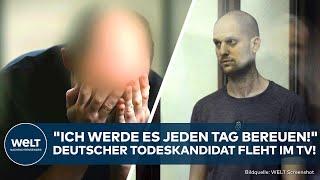 BELARUS: Rico Krieger lured into a trap? German sentenced to death pleads for mercy on TV!