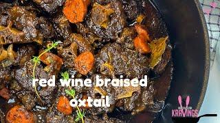 Red Wine Braised Oxtail|Jamaican-Style