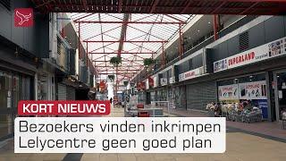 Klanten willen geen kleiner Lelycentre: 'Hier is het gezellig' | Omroep Flevoland