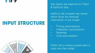 Walkthrough of an operational model