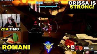 ORISSA META? ROMANI 22K DMG! | JUNKER TOWN | OVERWATCH 2 SEASON 12 TOP 500