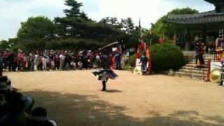 Sibpalki demonstration at Namhansanseong Fortress - Hyeopdo