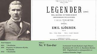 Emil Sjögren (1853-1918): Legend Ess-dur (Häfte 2 Nr 5)