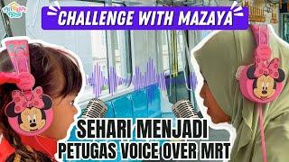 Voice Over MRT Challenge Arinaga Family  X @mazayaamania  , Ternyata Syusah Gaes