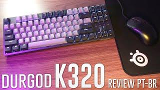 Durgod K320 Backlit - Cherry MX Silver | Review PT-BR